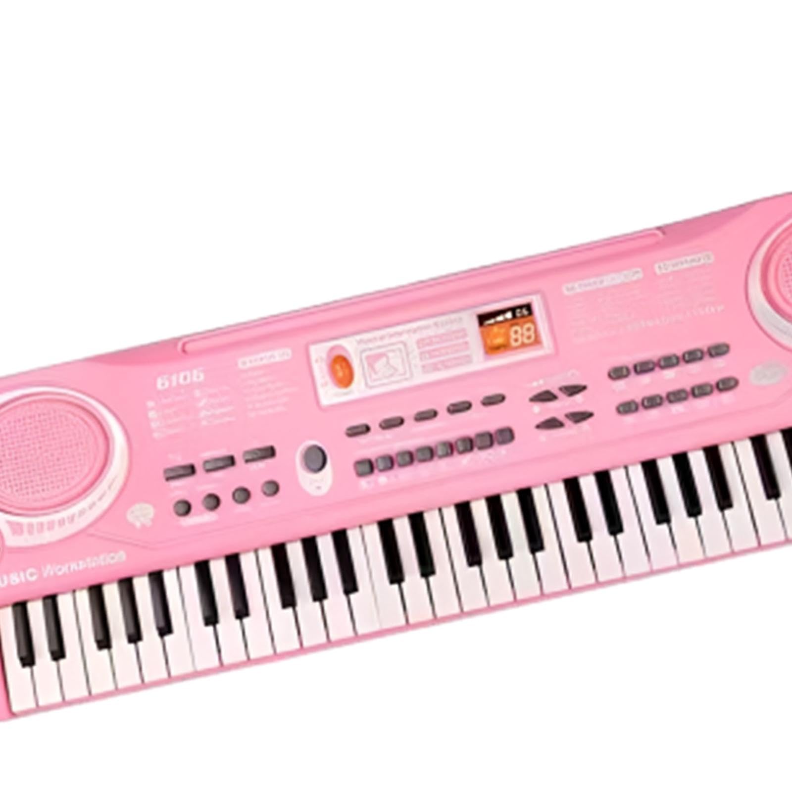 Amazon.co.jp: Generic 子供用電子ピアノ 61鍵 カラフルな音楽体験